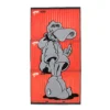 Mome Long Red Container Stickers Piece