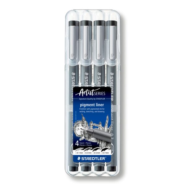 Staedtler Pigment Liner Fineliner Set (4 pcs.)